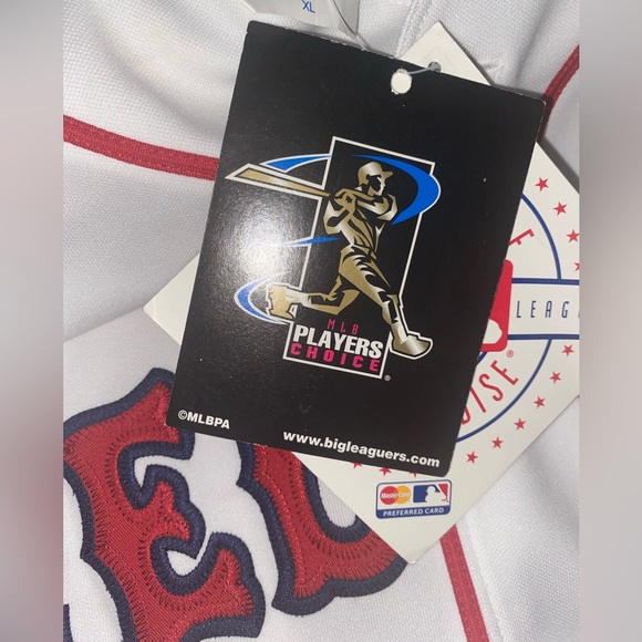 Red Sox Baseball ELLSBURY JERSEY Genuine Merch Maj 07 World Series MLB XL - Picture 7 of 15